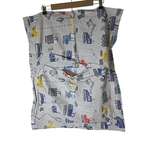 POTTERY BARN KIDS Colorful Jax Construction Light STANDARD Pillow Shams set of 2 - Picture 1 of 7